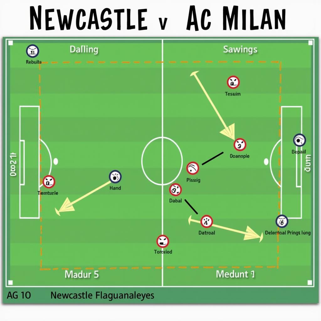 Newcastle vs AC Milan chiến thuật