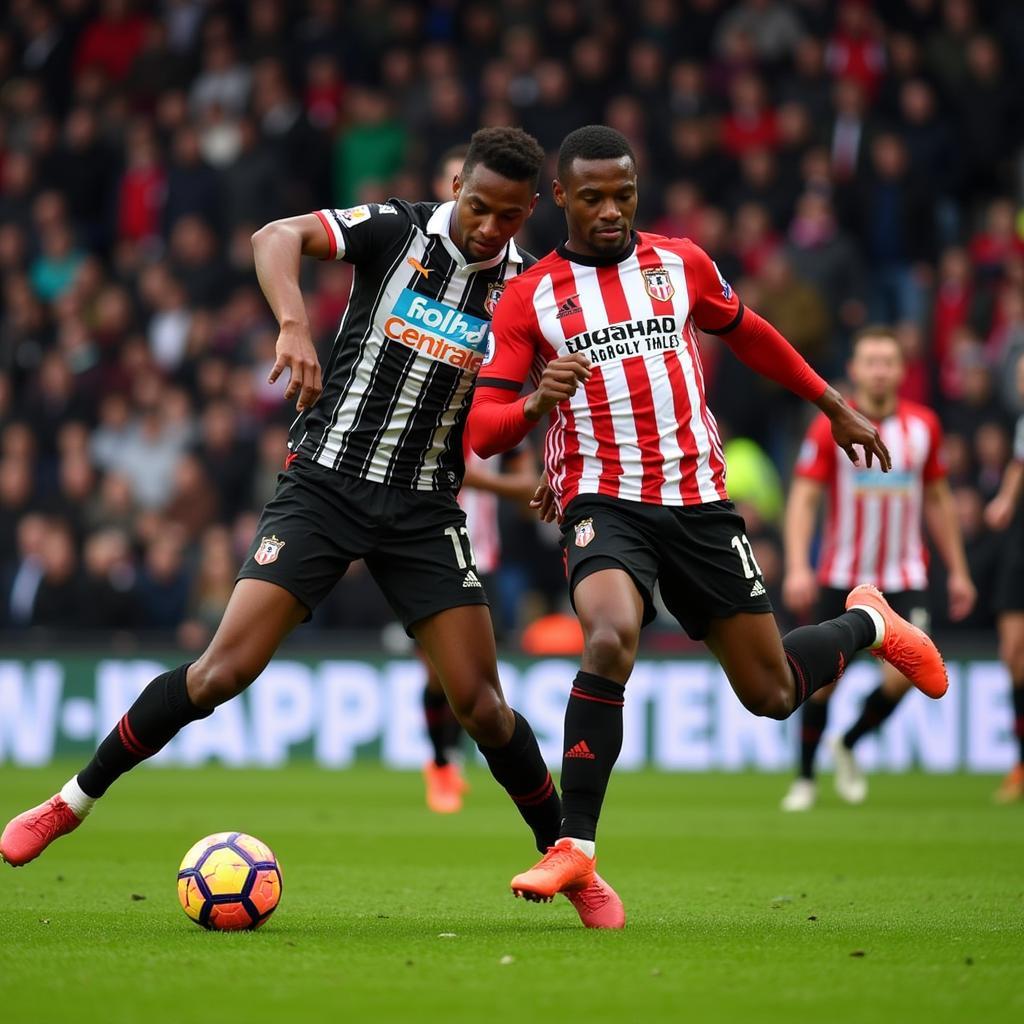 Trận đấu Newcastle vs Southampton trực tiếp trên sân cỏ