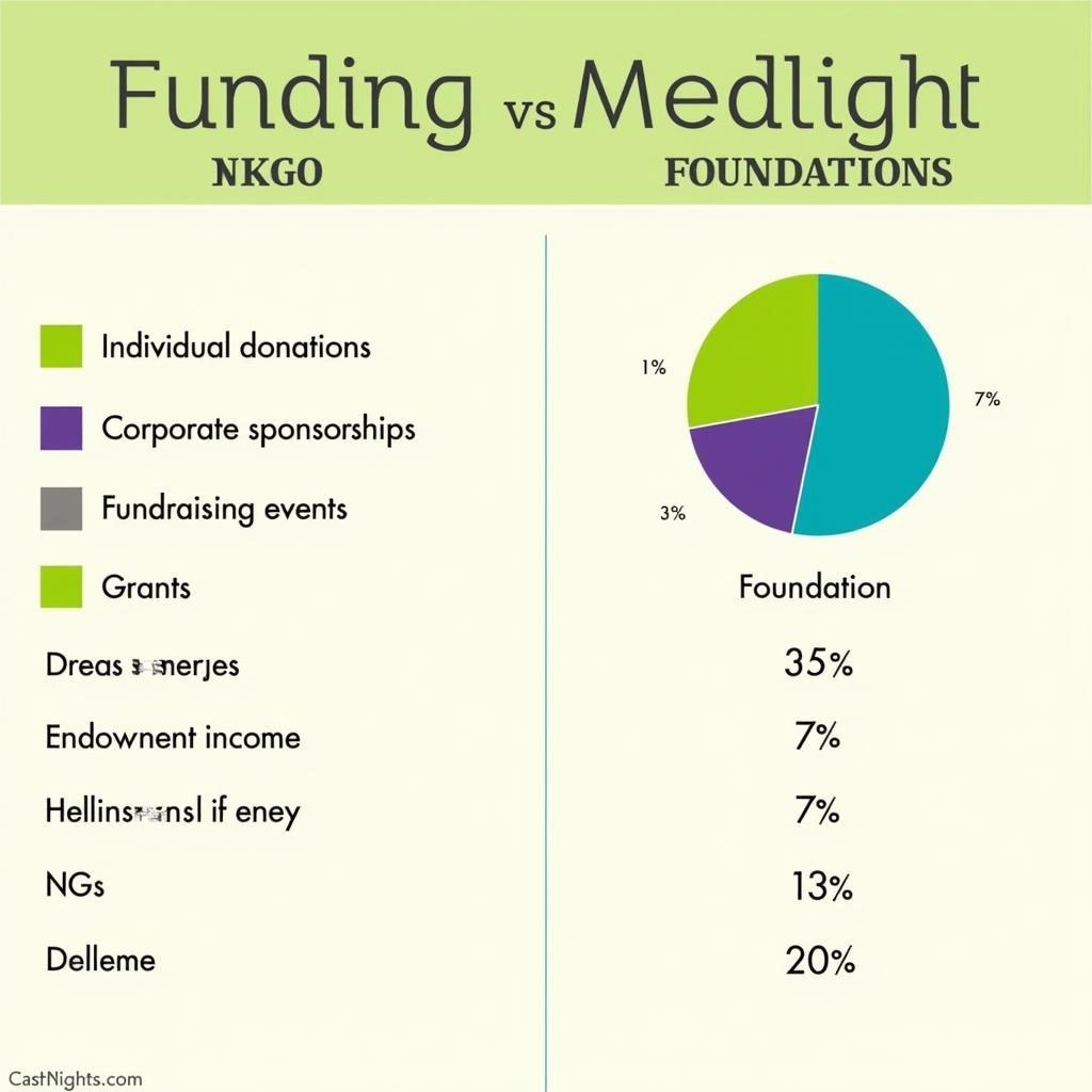 NGO vs Foundation Funding Models