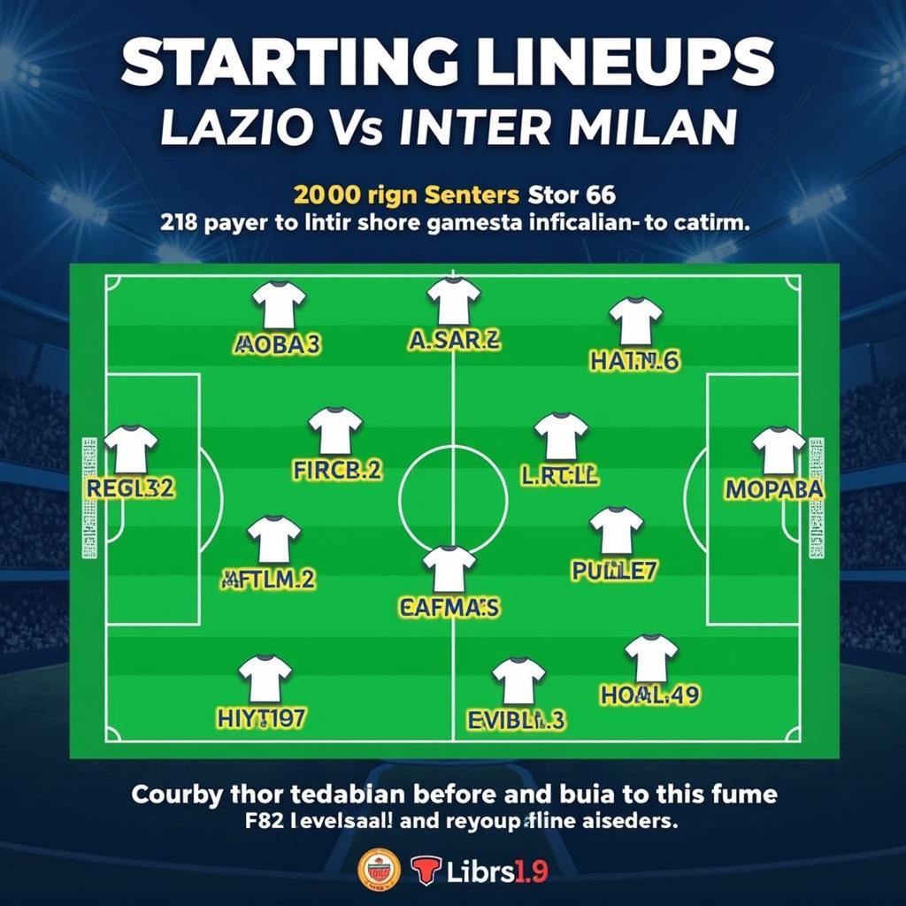 Đội hình ra sân dự kiến của Lazio và Inter Milan