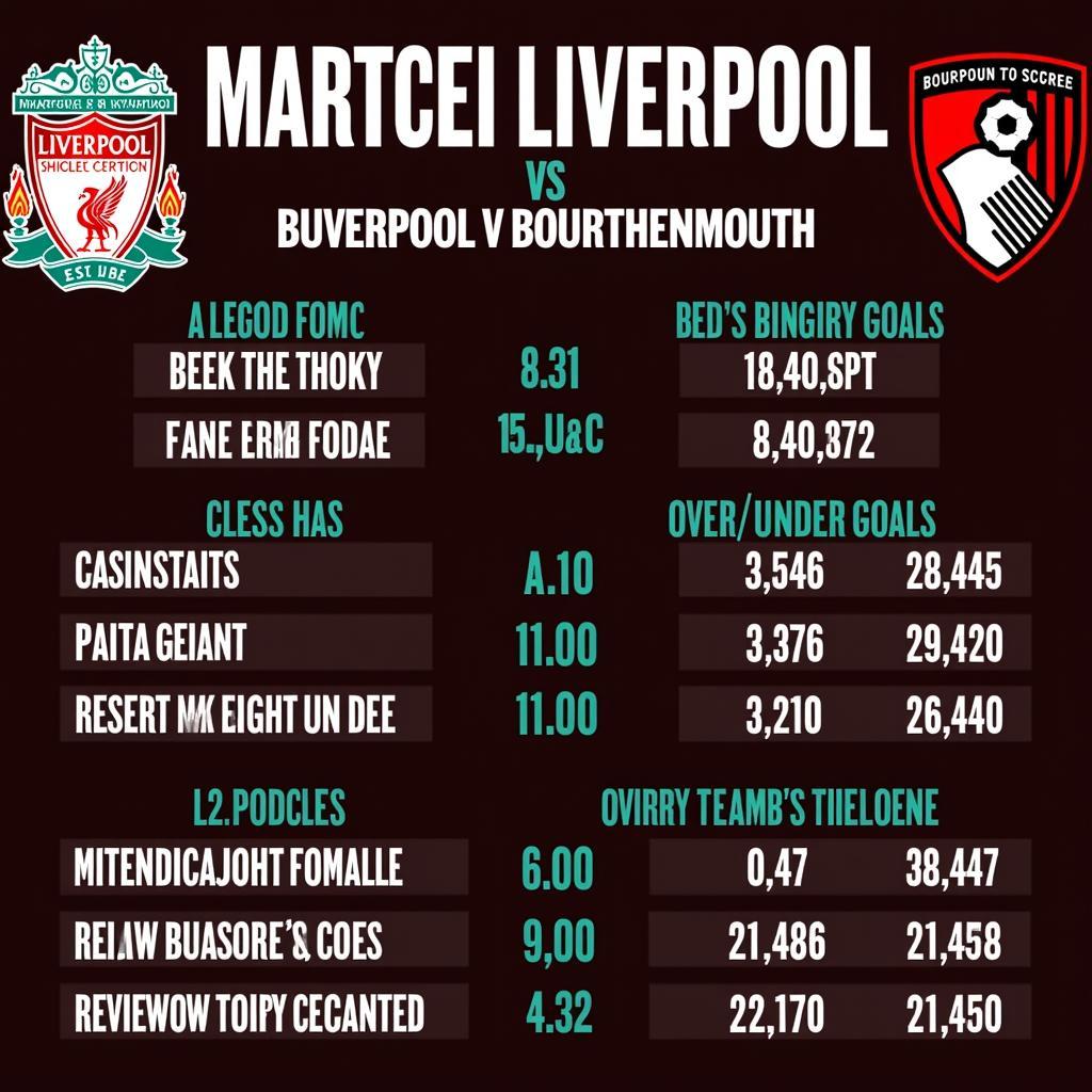 Nhận định Liverpool vs Bournemouth và tỷ lệ kèo