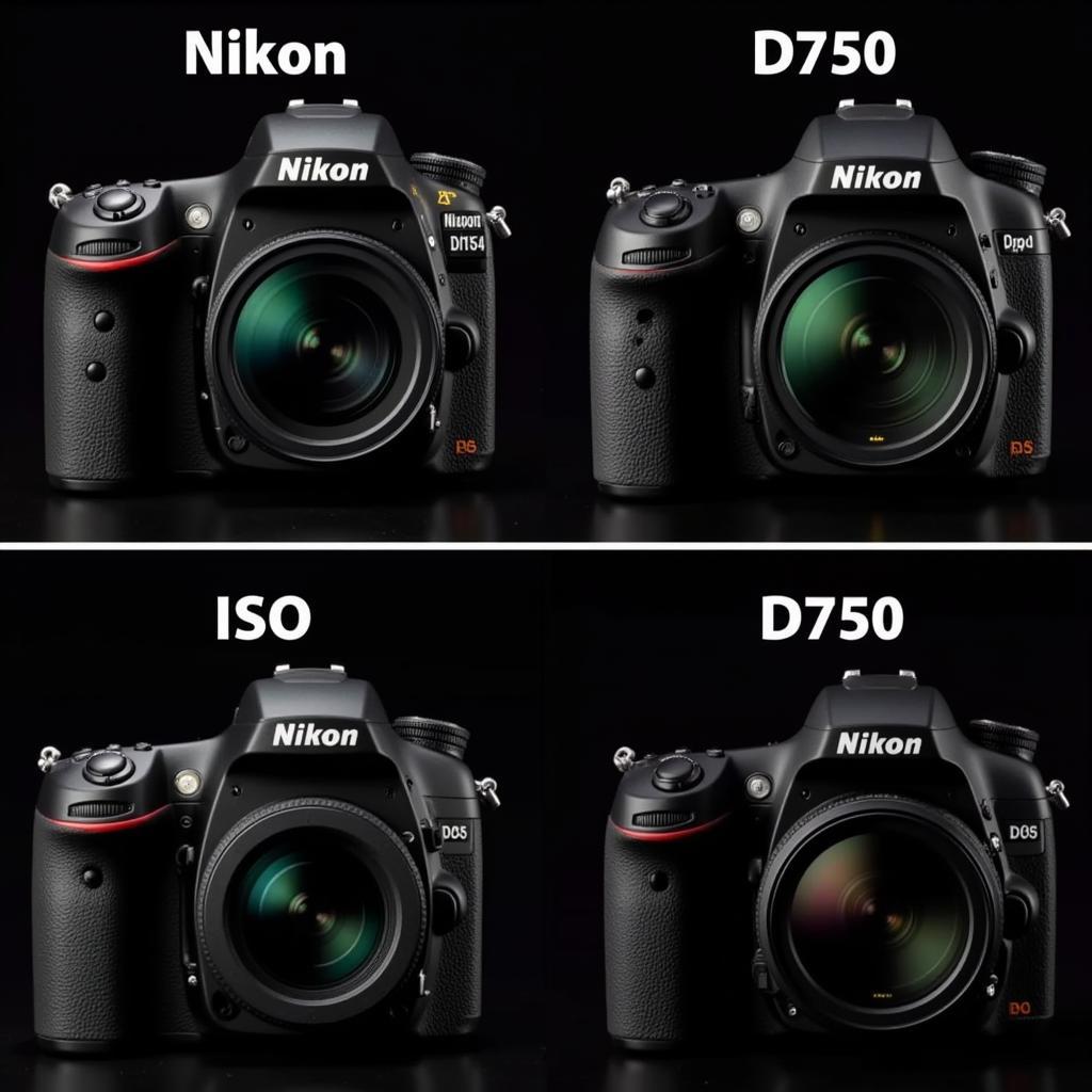 So sánh hiệu suất ISO của Nikon D5 và D750