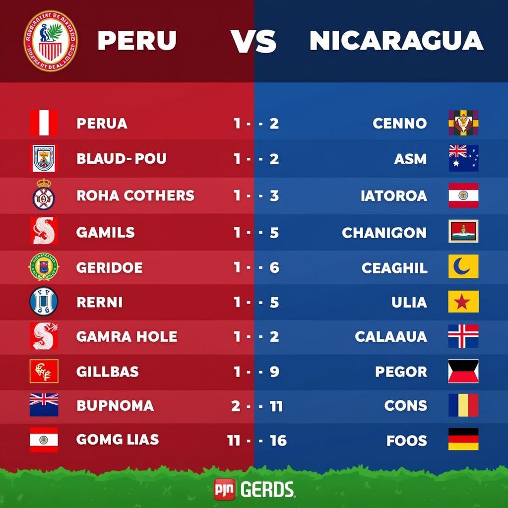 Dự đoán kết quả Peru vs Nicaragua