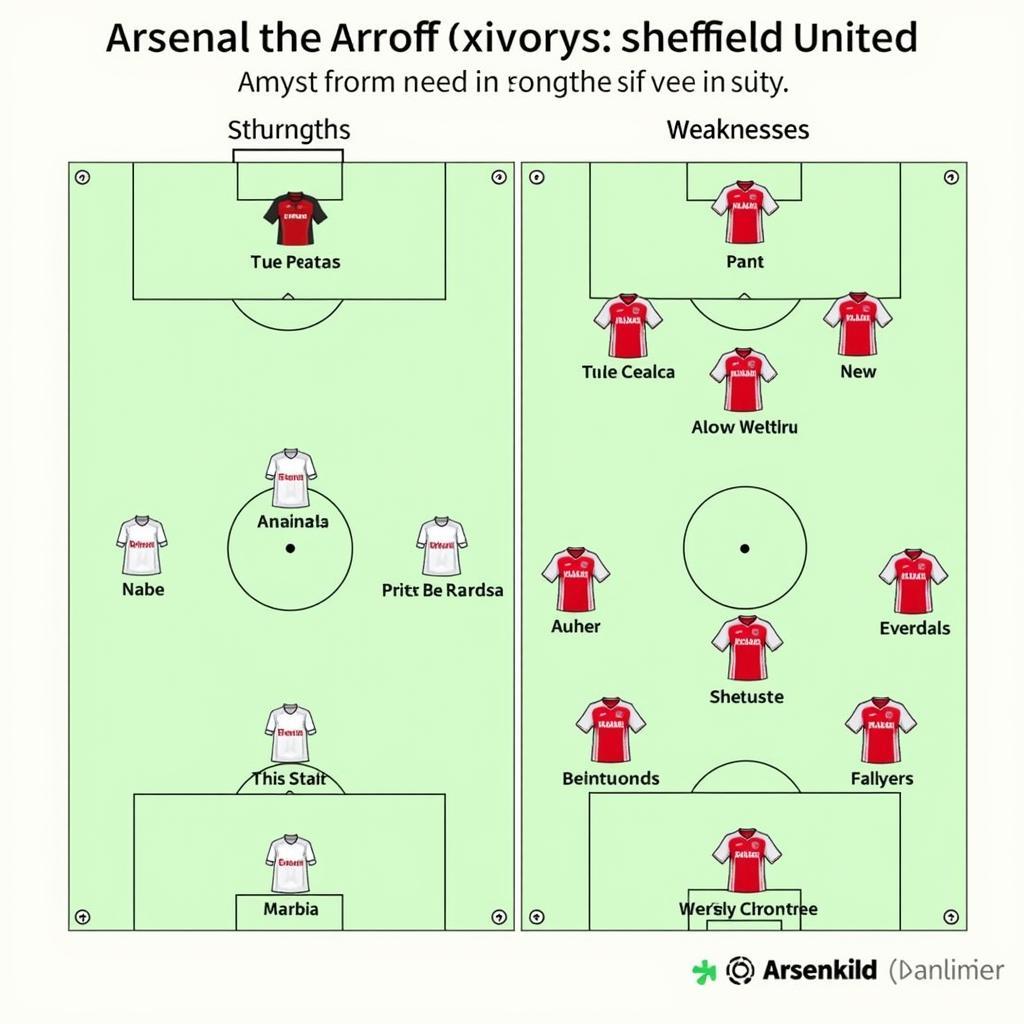 Phân tích sức mạnh Arsenal - Sheffield United