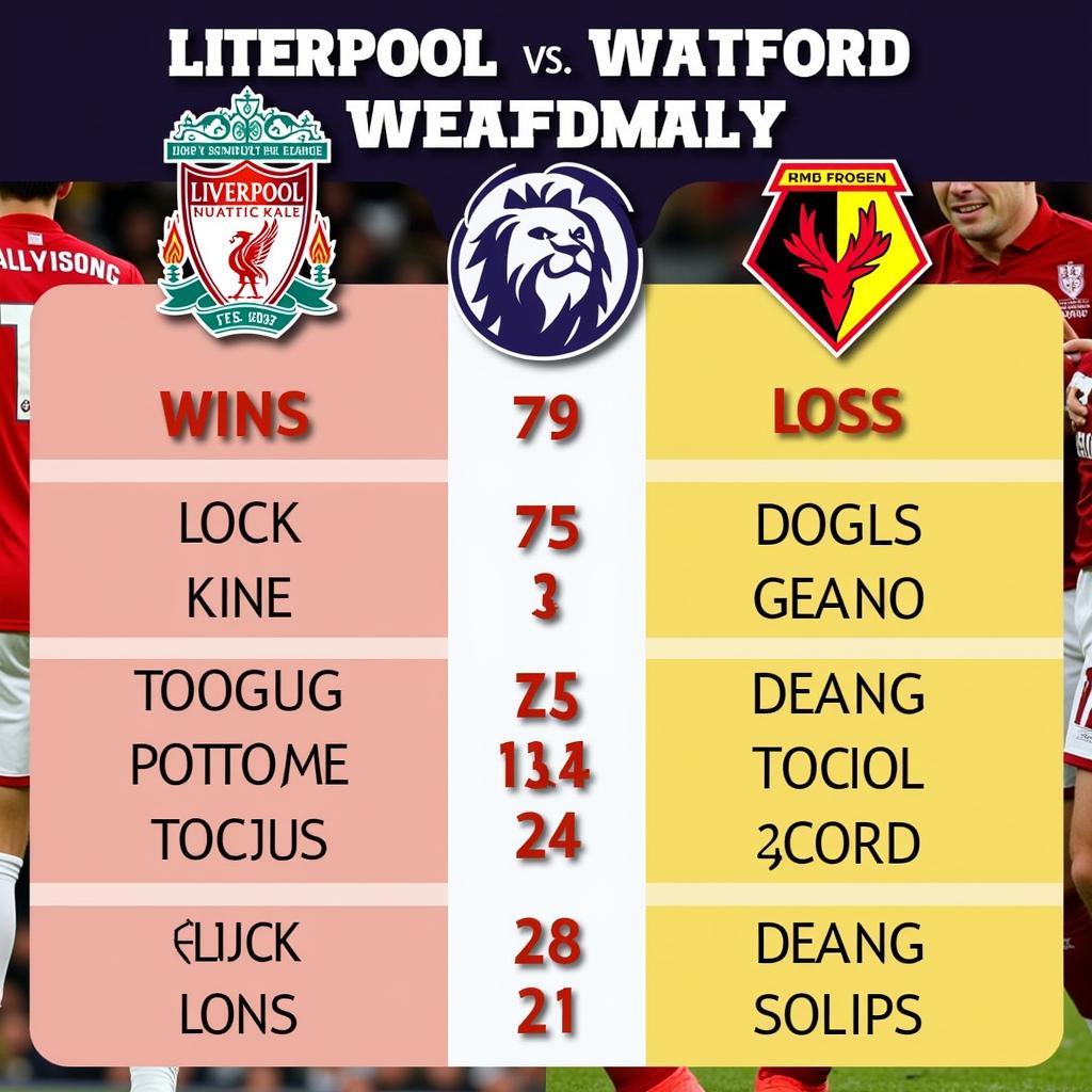 Phong độ Liverpool và Watford tại Ngoại hạng Anh