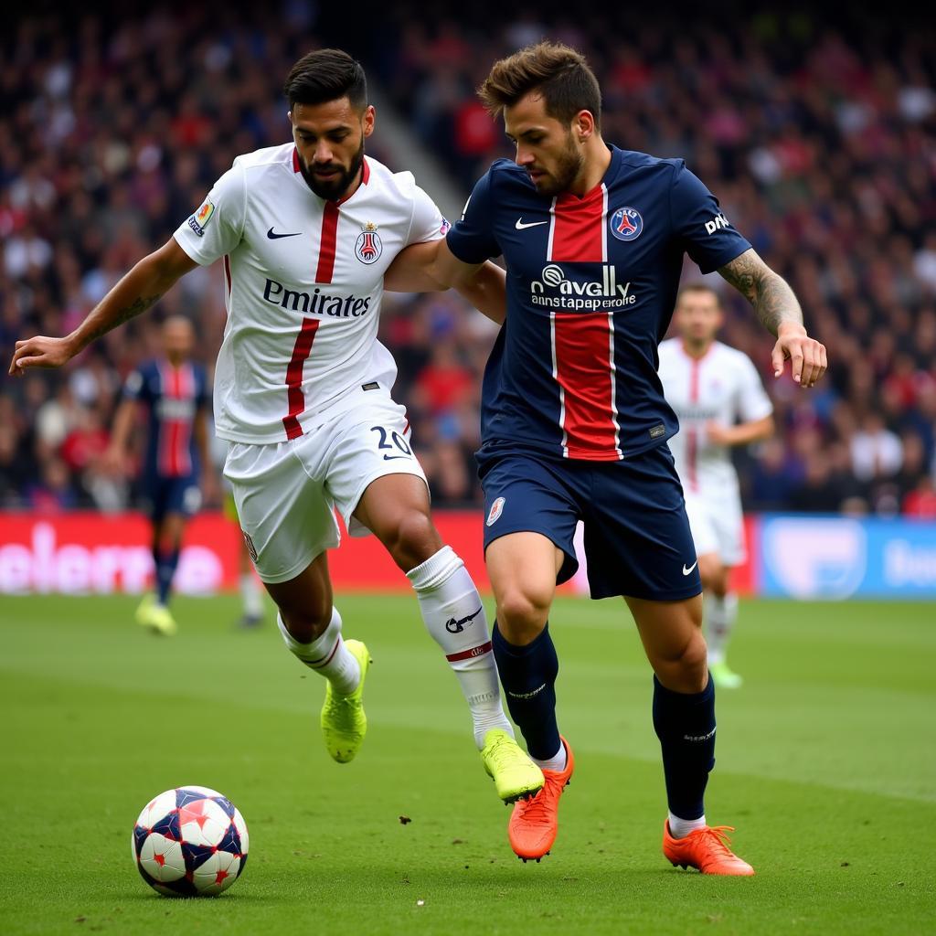 PSG vs Nice đối đầu tại Ligue 1