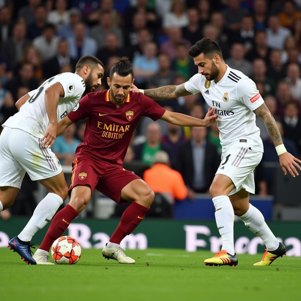 Điểm nhấn Real Madrid vs Roma 2018