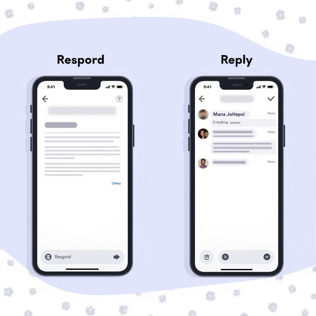 So sánh Respond vs Reply trong email và tin nhắn