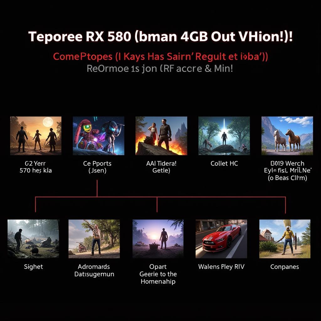 RX 580 8GB vs 4GB: Game phù hợp