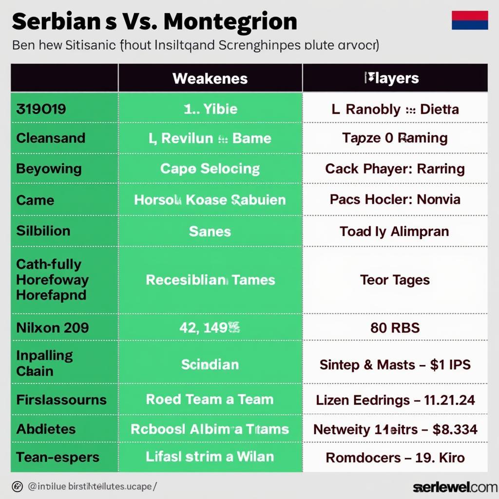 So sánh thực lực Serbia và Montenegro