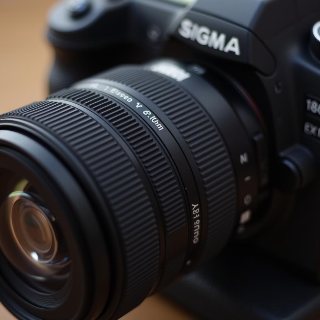 Ống kính Sigma 18-200mm đa năng