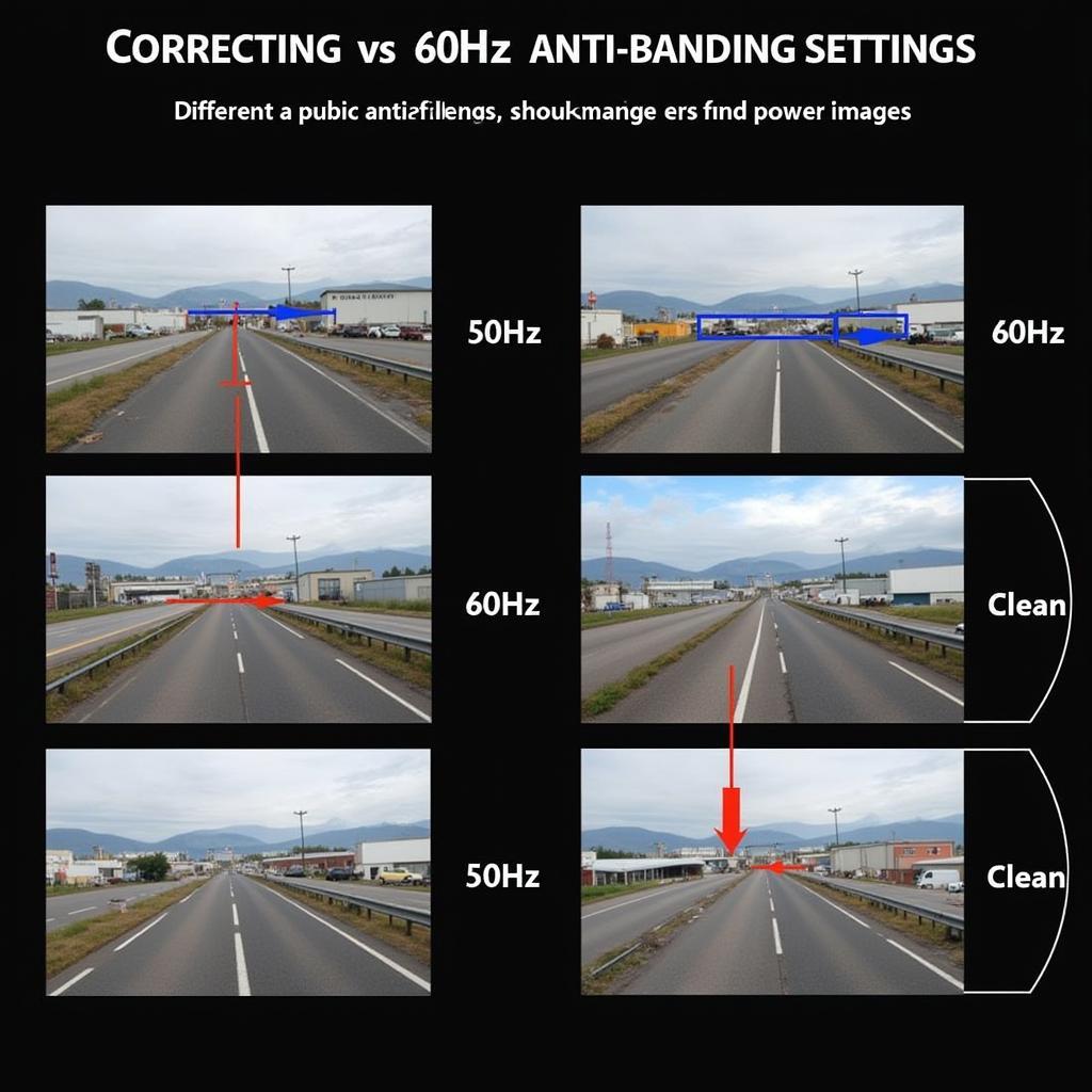 So Sánh Anti Banding 50Hz và 60Hz