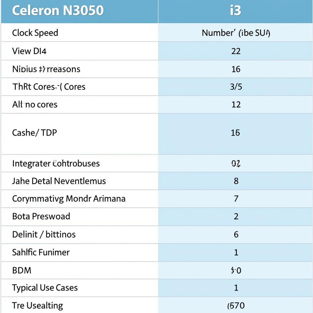 So sánh Celeron N3050 vs i3