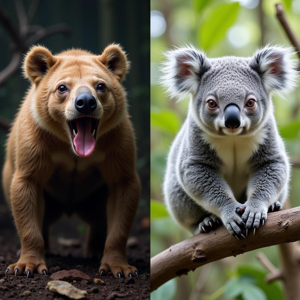 So Sánh Drop Bear Và Koala