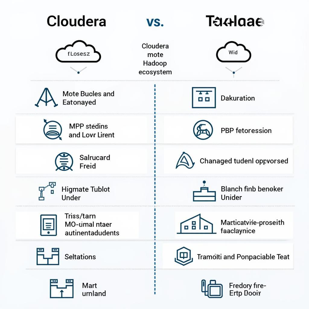 So sánh kiến trúc Cloudera và Teradata