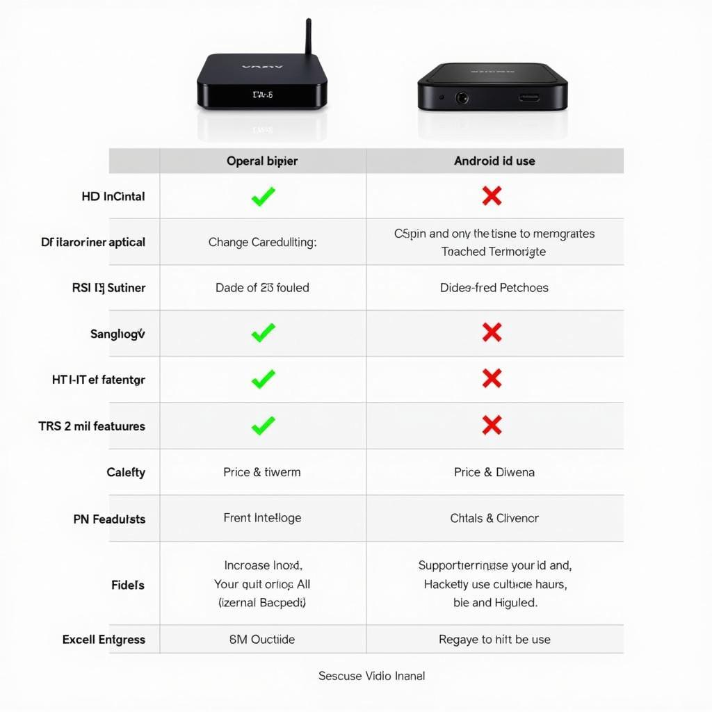 So sánh trực quan Linux và Android IPTV Box