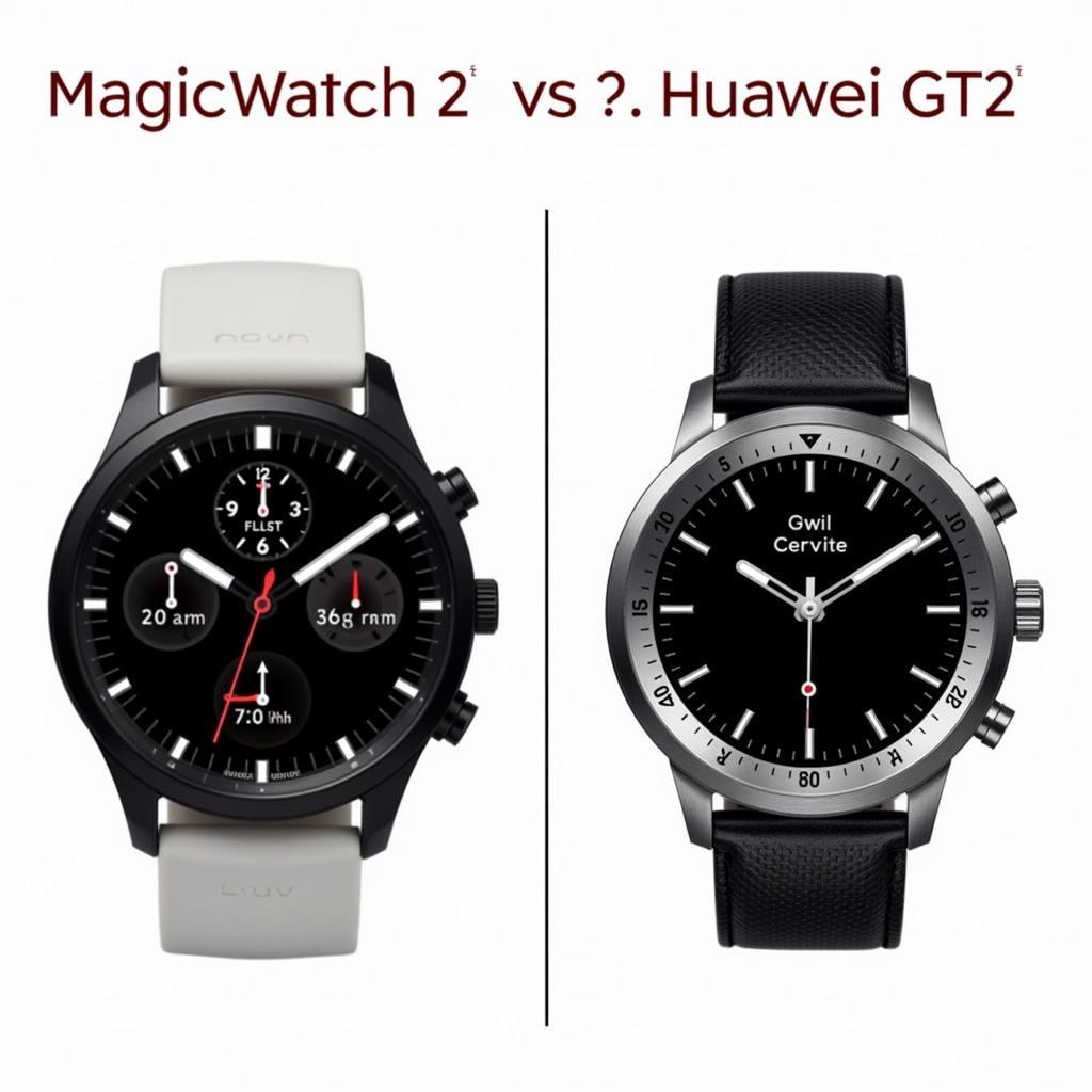 So sánh thiết kế Honor MagicWatch 2 và Huawei GT2