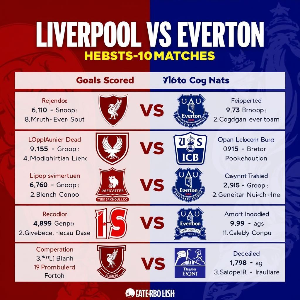 Phong độ hiện tại của Liverpool và Everton