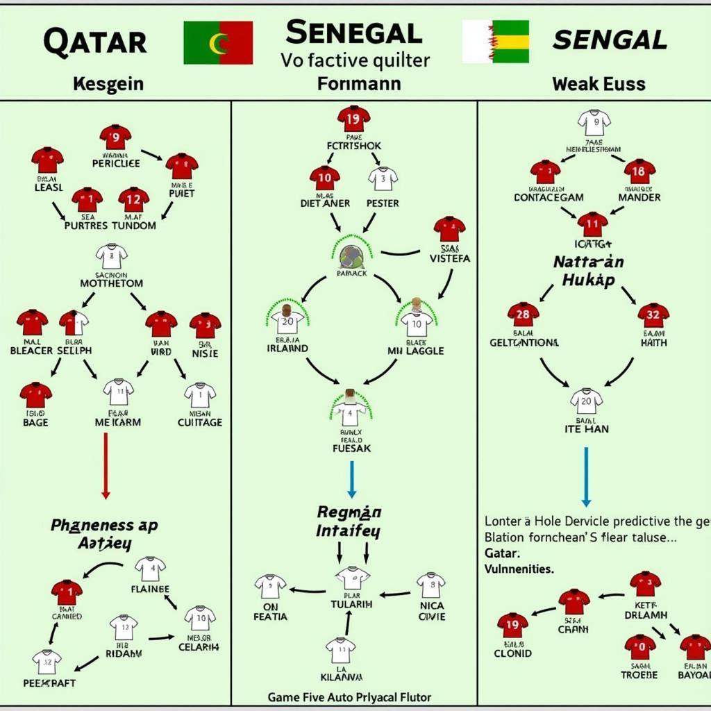 Phân tích chiến thuật trận đấu Qatar vs Senegal