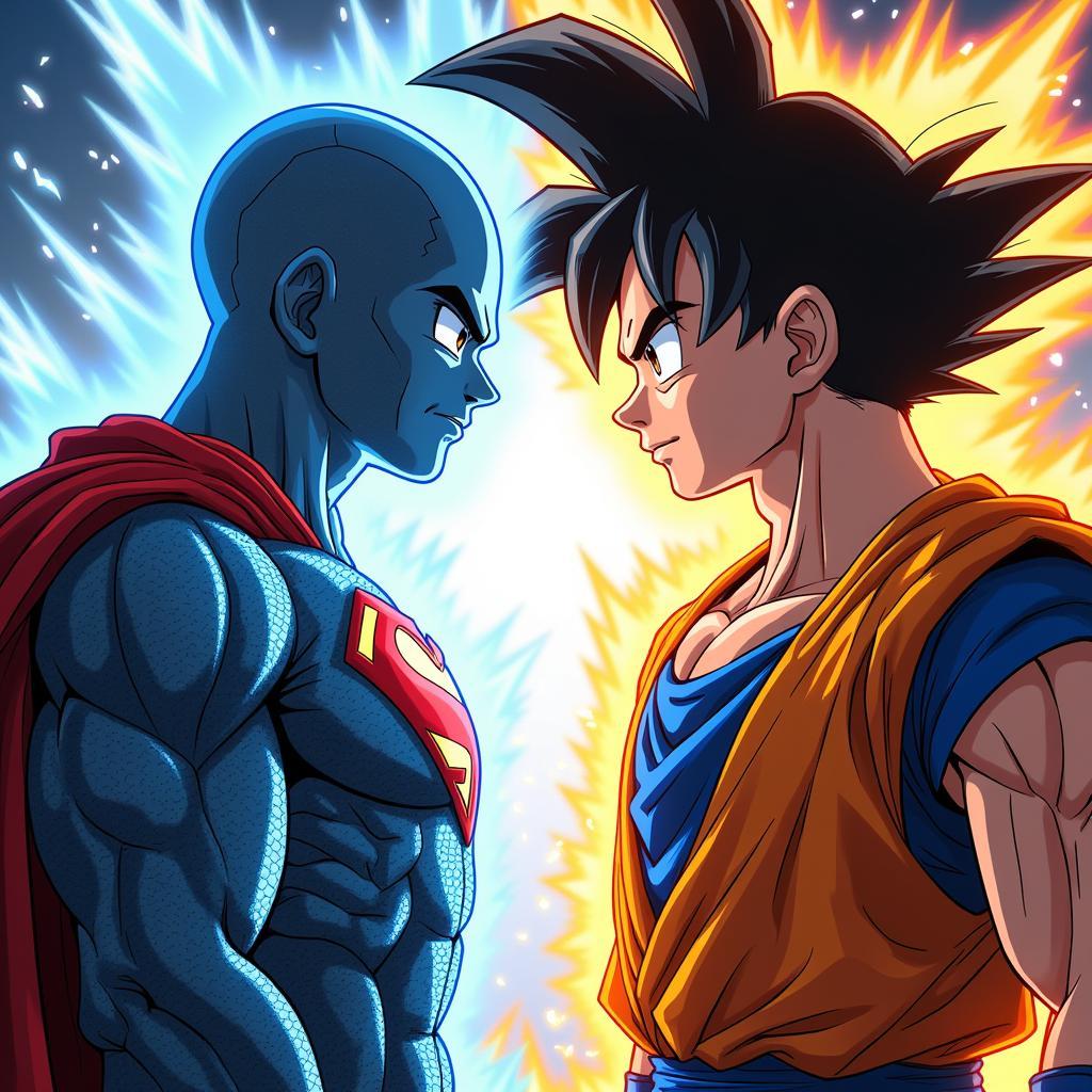 Superman Prime vs Goku: Cuộc chiến kinh điển