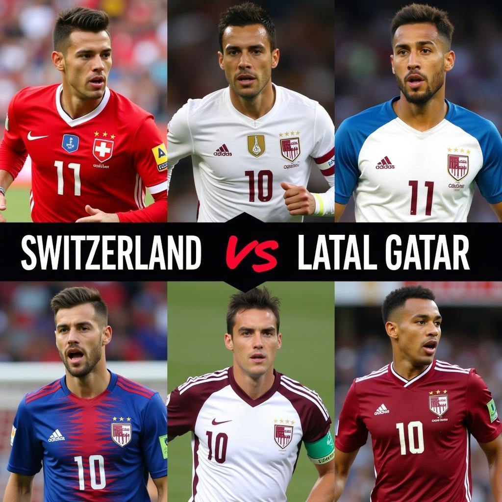 Cầu thủ nổi bật Switzerland vs Qatar