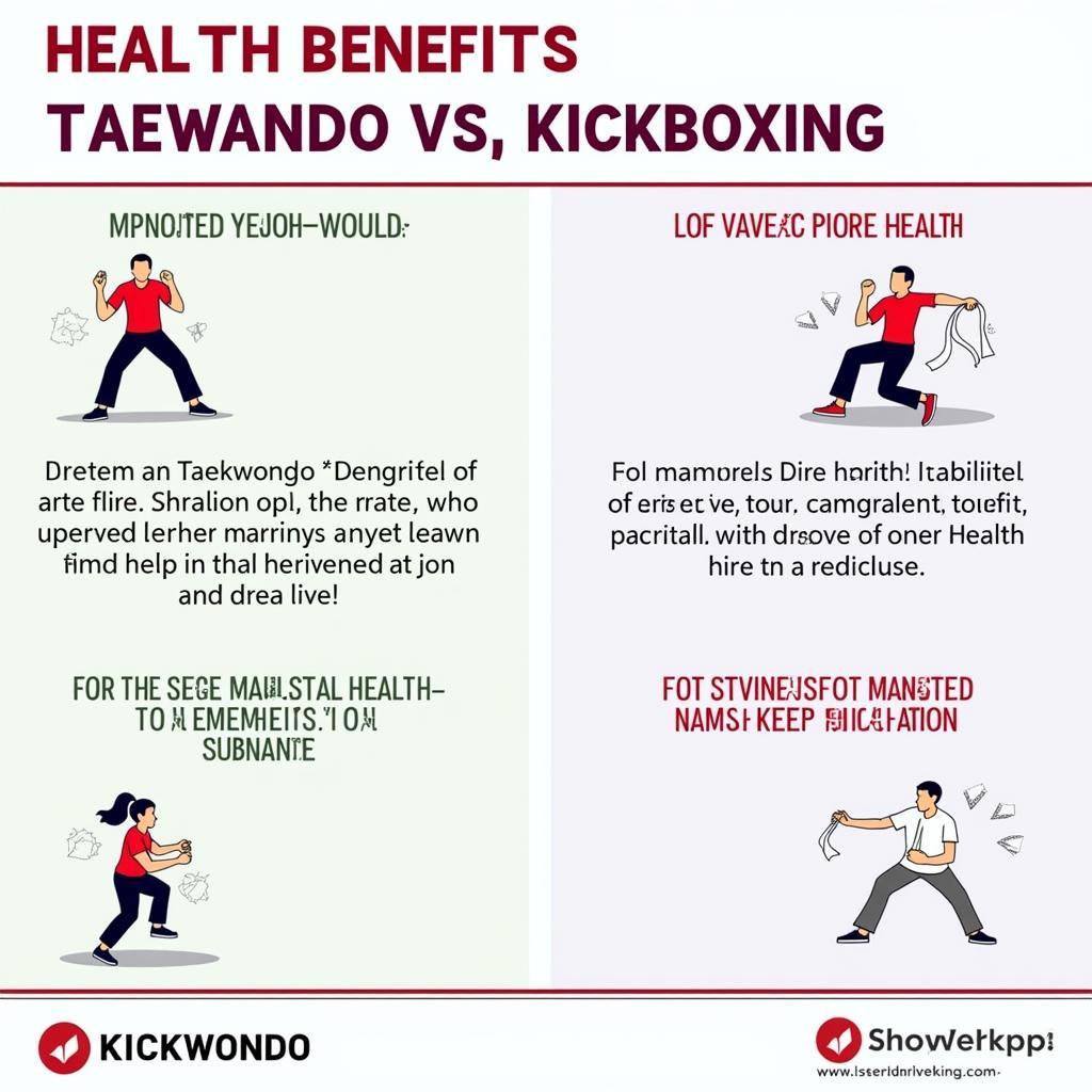 Taekwondo vs Kickboxing: Lợi Ích của Việc Luyện Tập