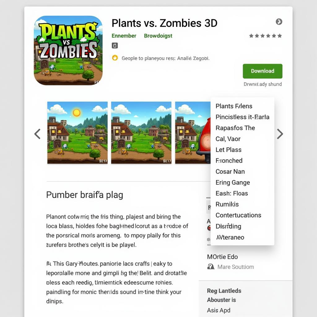 Tải game Plants vs. Zombies 3D miễn phí