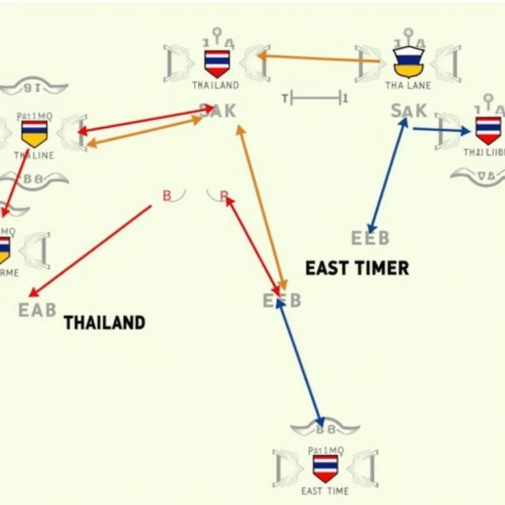 Thái Lan vs Đông Timor chiến thuật