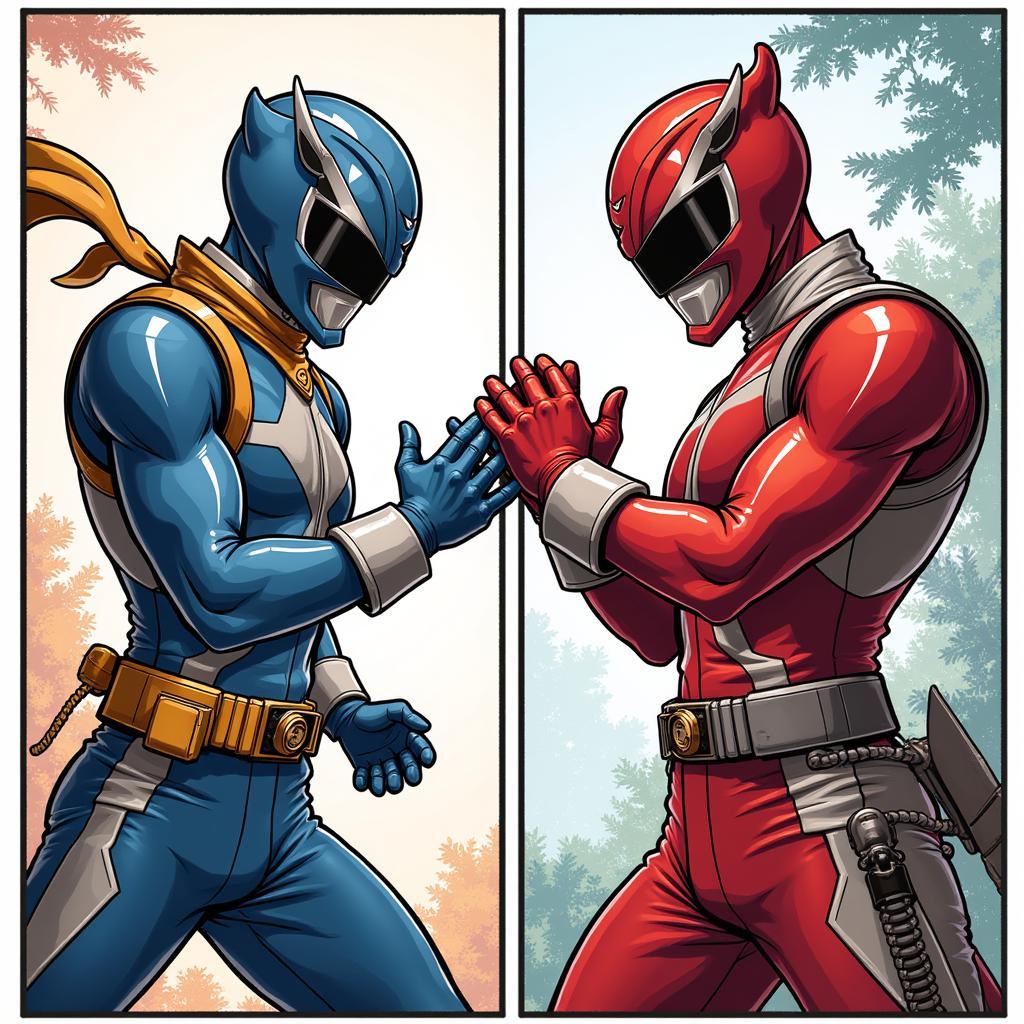 Timeranger vs Gaoranger: Chiến Thuật