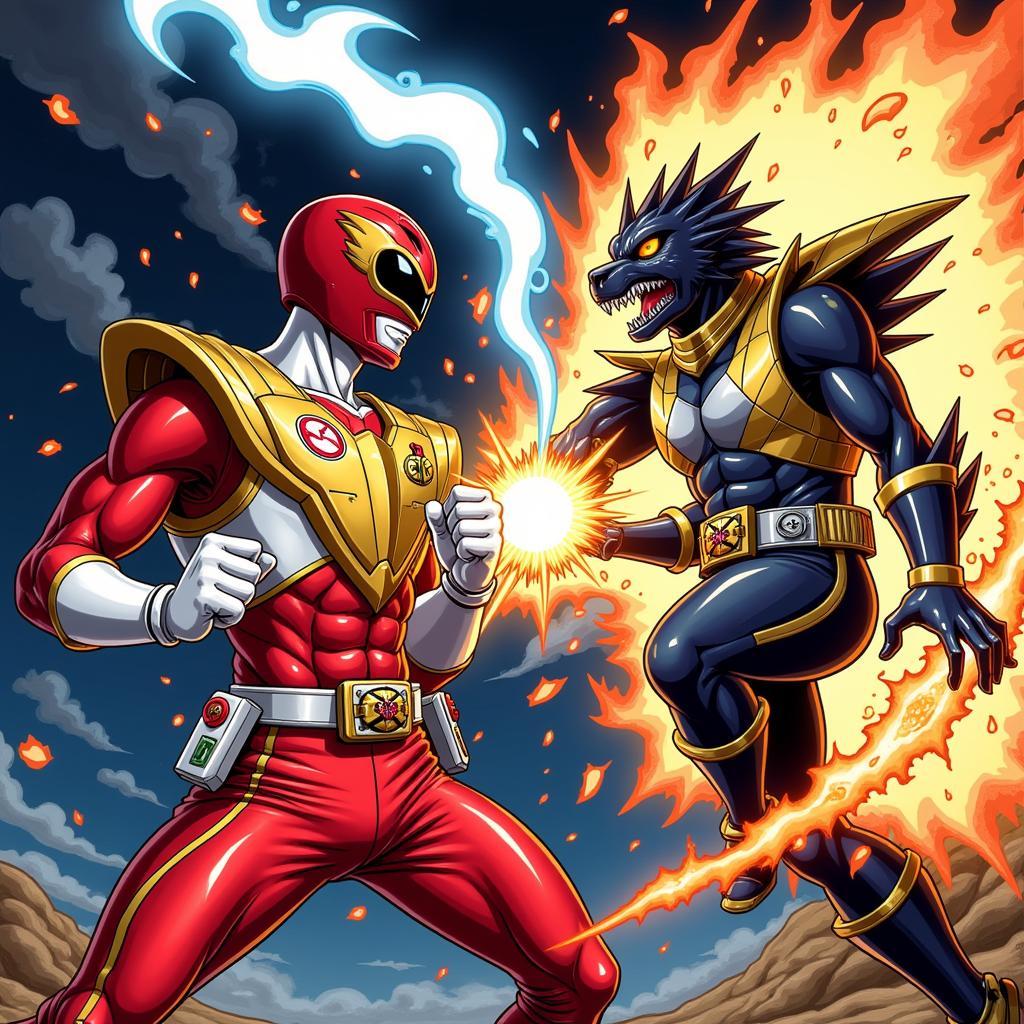 Timeranger vs Gaoranger: Đối Đầu