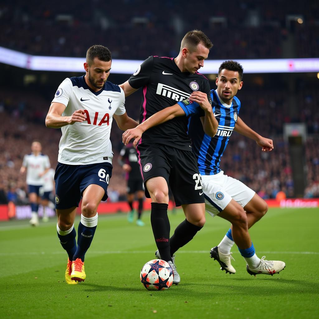 Tottenham và Inter Milan đối đầu tại Champions League