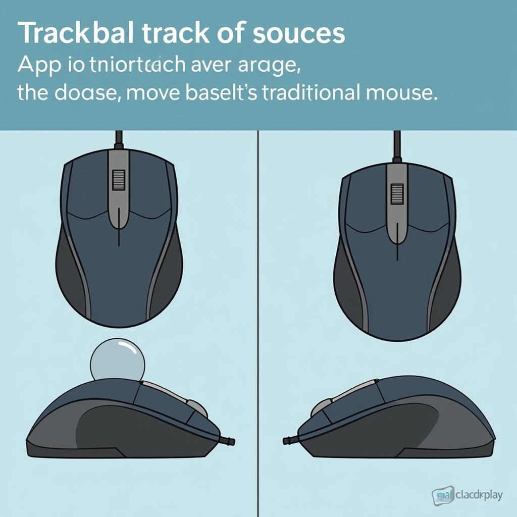 So sánh thiết kế Trackball và Mouse truyền thống