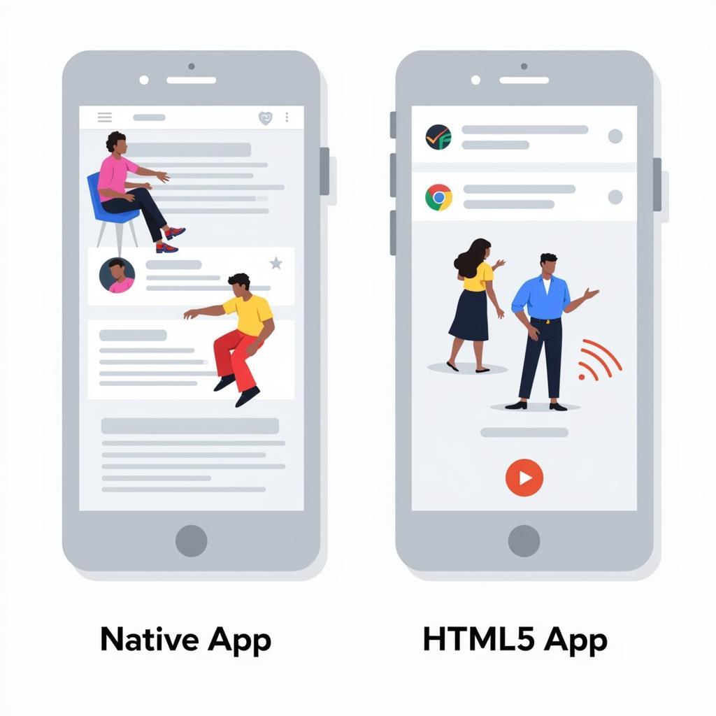 Trải nghiệm người dùng Native App và HTML5