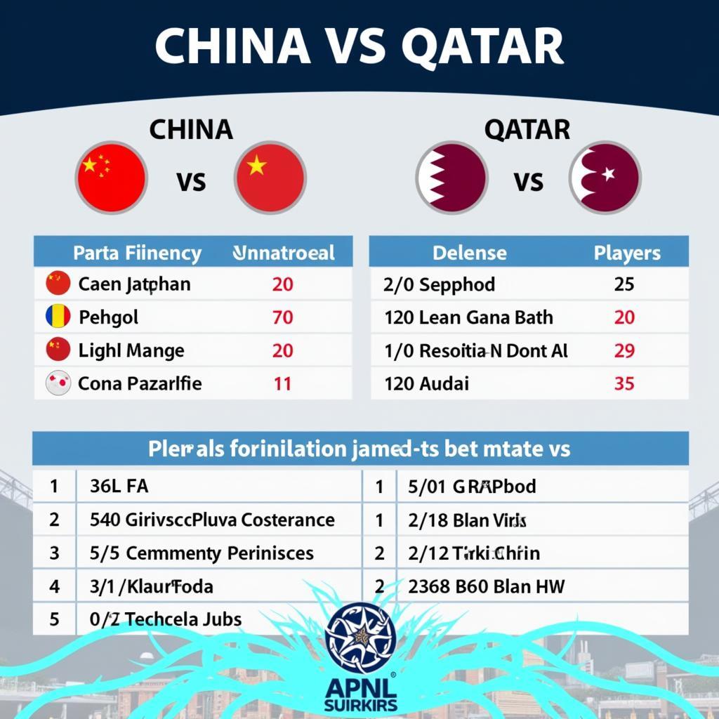 Soi kèo Trung Quốc vs Qatar