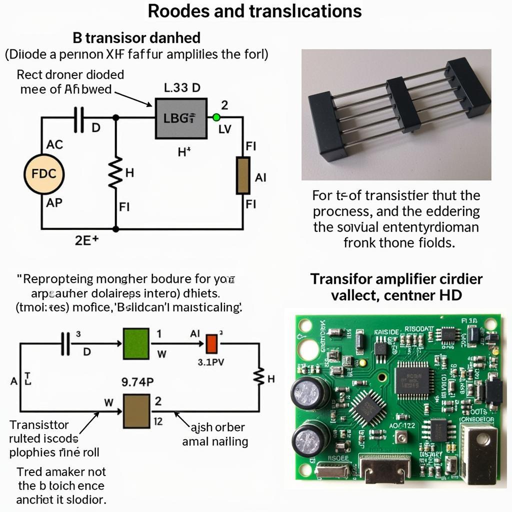 Ứng dụng Diode và Transistor