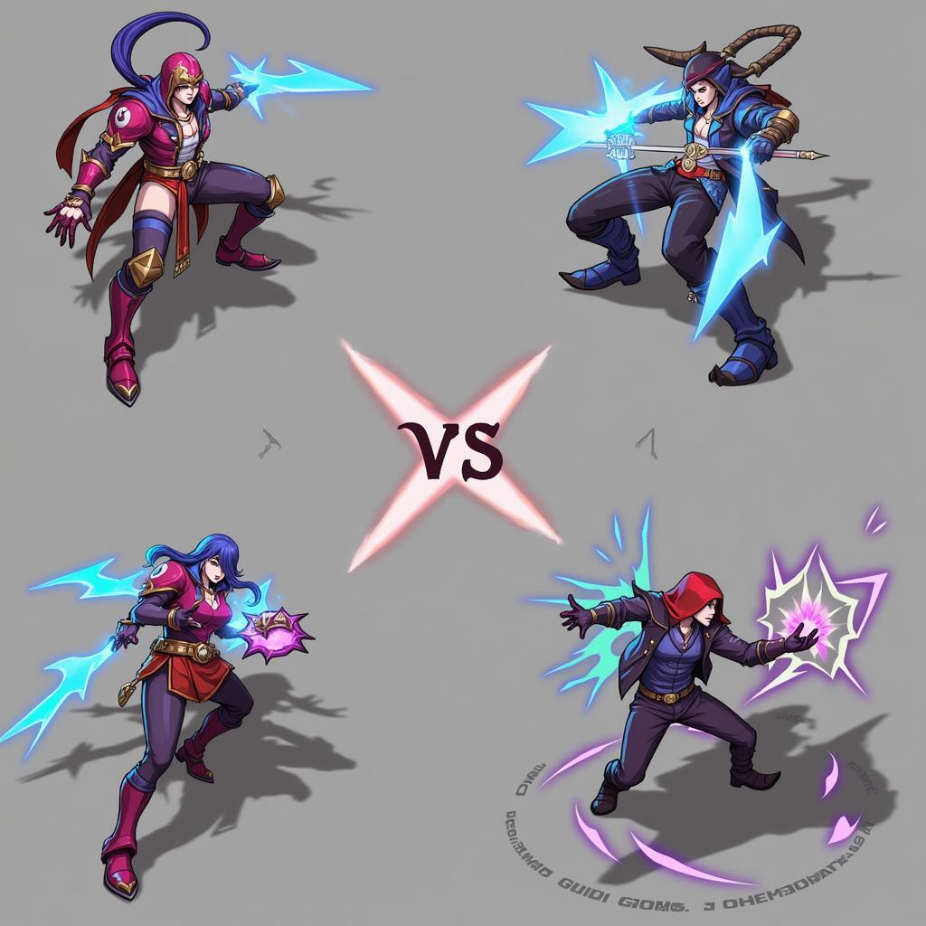 Giao tranh 1 vs 1 giữa Vayne và Varus