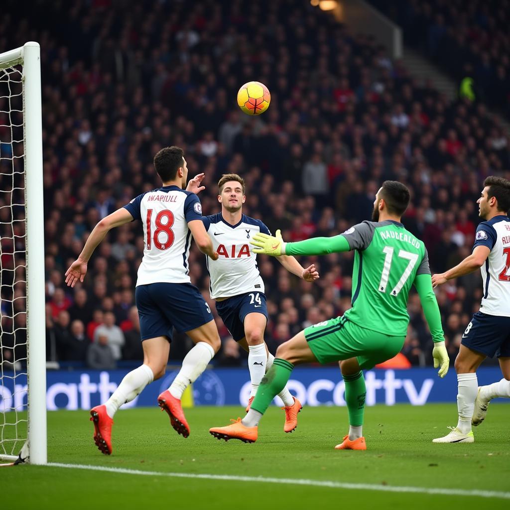 Video bàn thắng Tottenham vs đối thủ