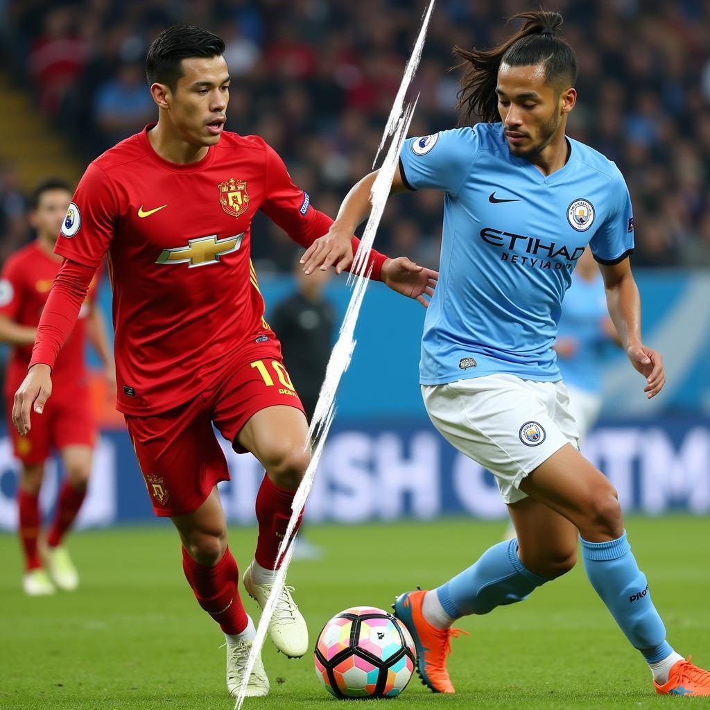 Đội tuyển Việt Nam đối đầu Manchester City