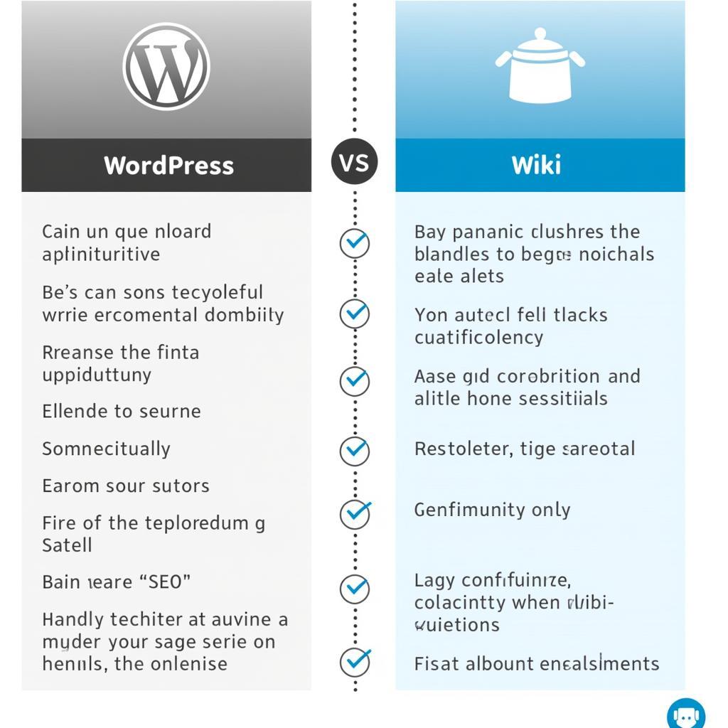 So sánh WordPress và Wiki