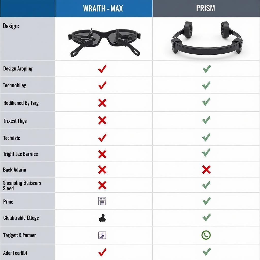 So sánh tổng quan Wraith Max vs Prism