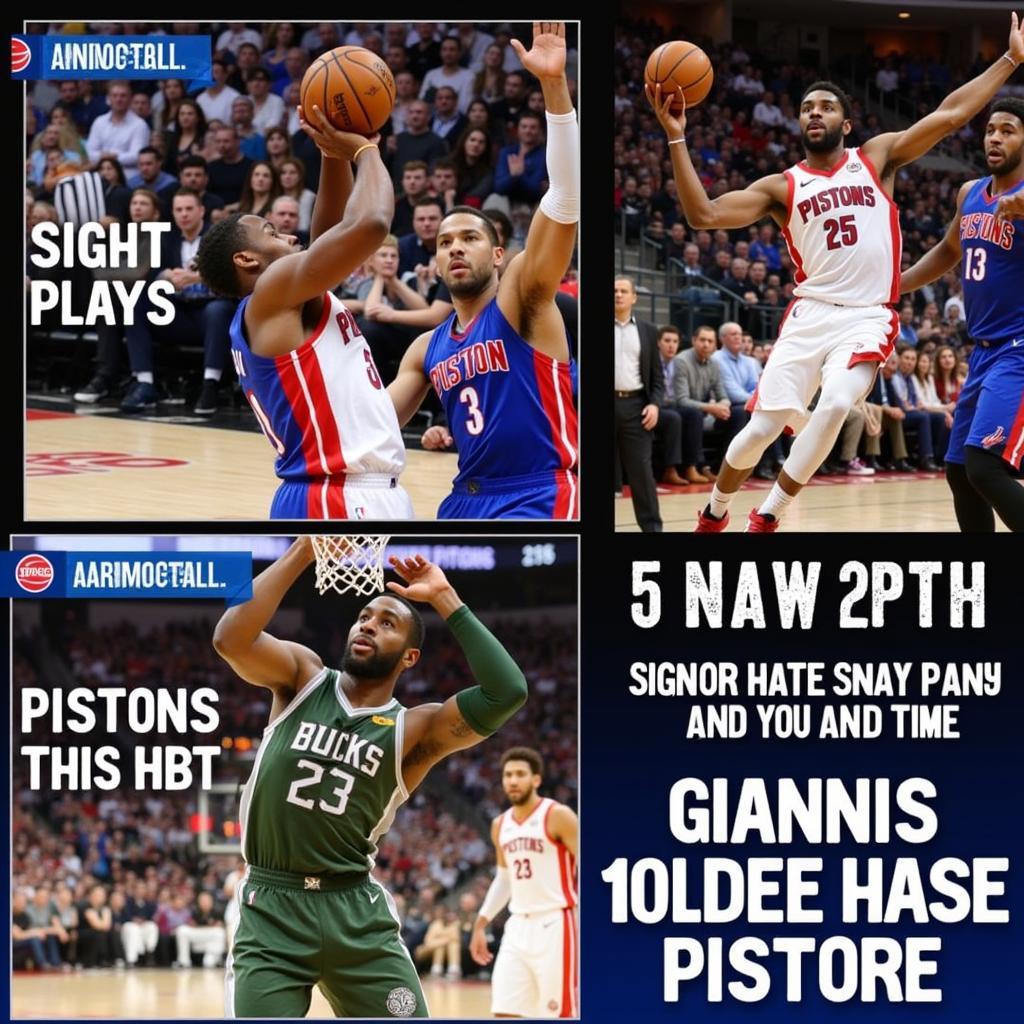 Các yếu tố quyết định trận đấu giữa Bucks và Pistons