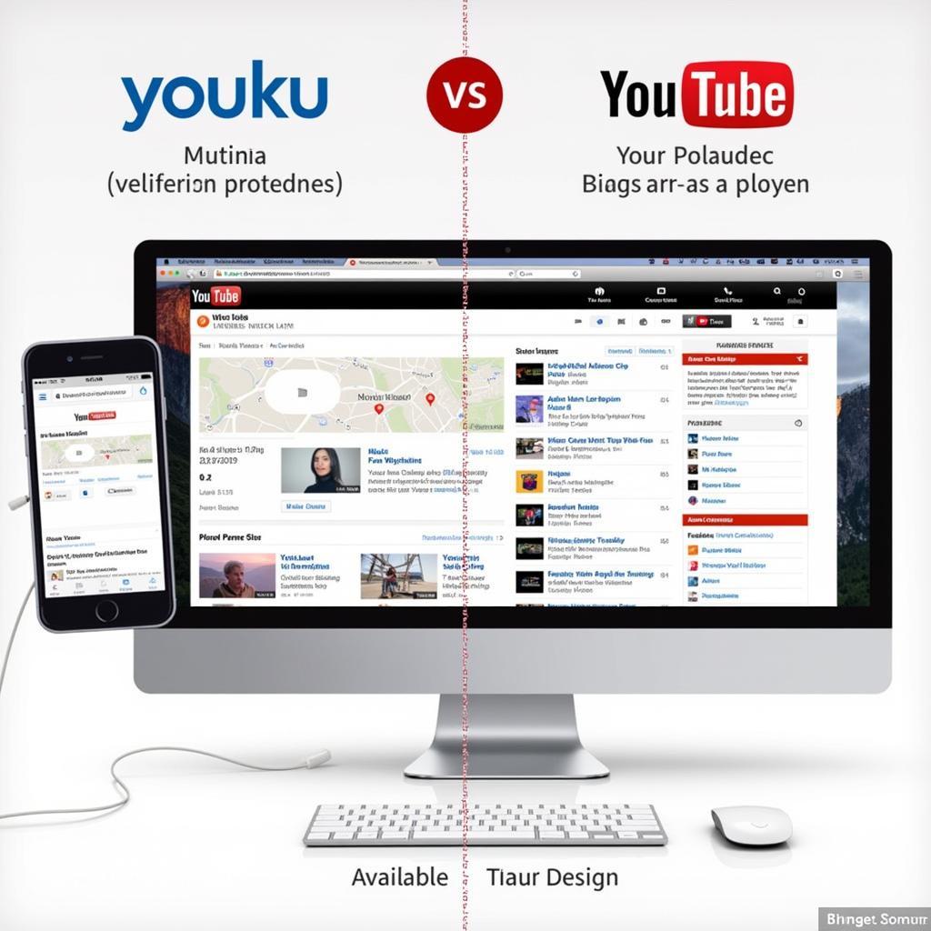 So sánh Youku vs YouTube