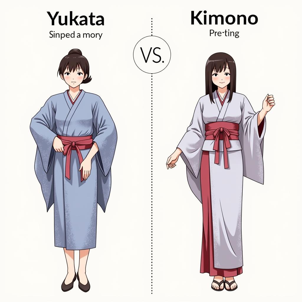 Cách mặc Yukata và Kimono