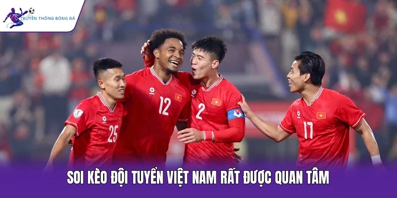 Soi kèo đội tuyển Việt Nam rất được quan tâm