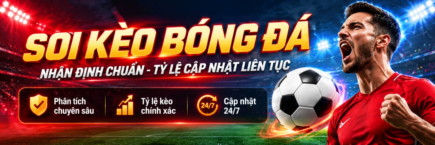 Banner cá cược kèo bóng đá