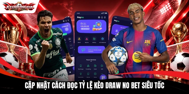 Cập nhật cách đọc tỷ lệ kèo Draw No Bet siêu tốc