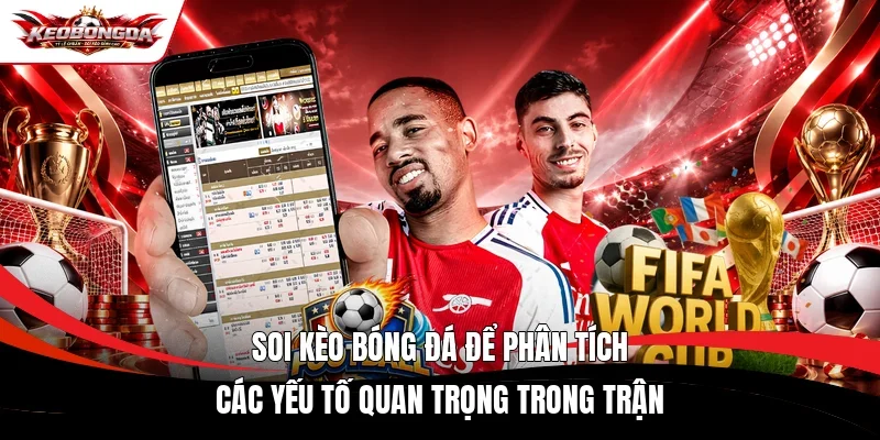 Soi kèo bóng đá để phân tích các yếu tố quan trọng trong trận  