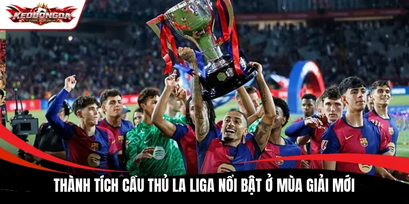 Thành tích cầu thủ La Liga nổi bật ở mùa giải mới 