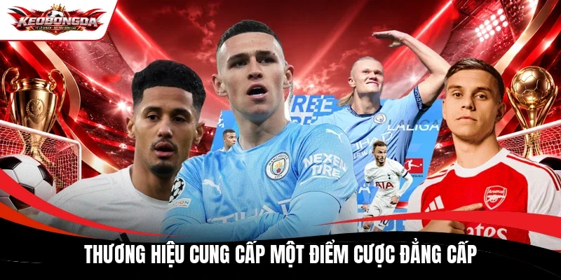 Thương hiệu cung cấp một điểm cược đẳng cấp
