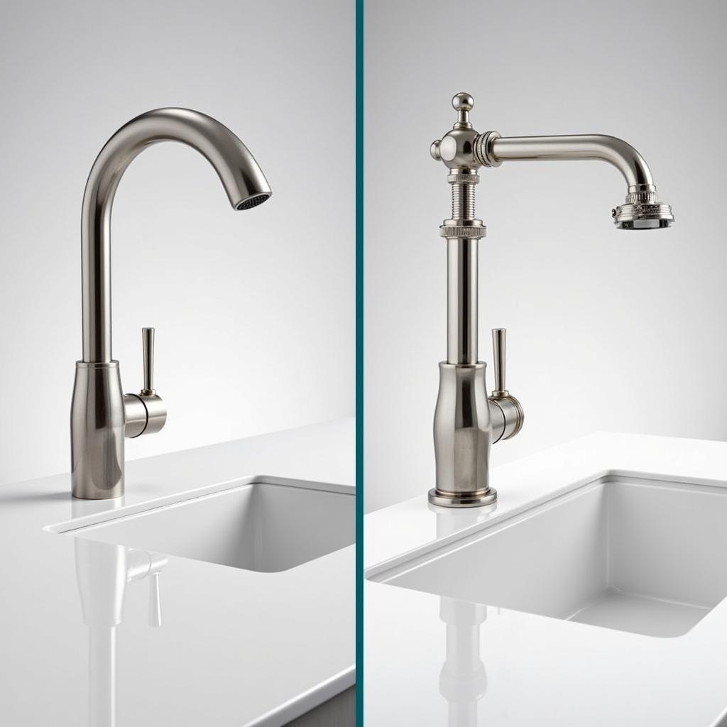 So sánh thiết kế Hansgrohe Logis và Focus